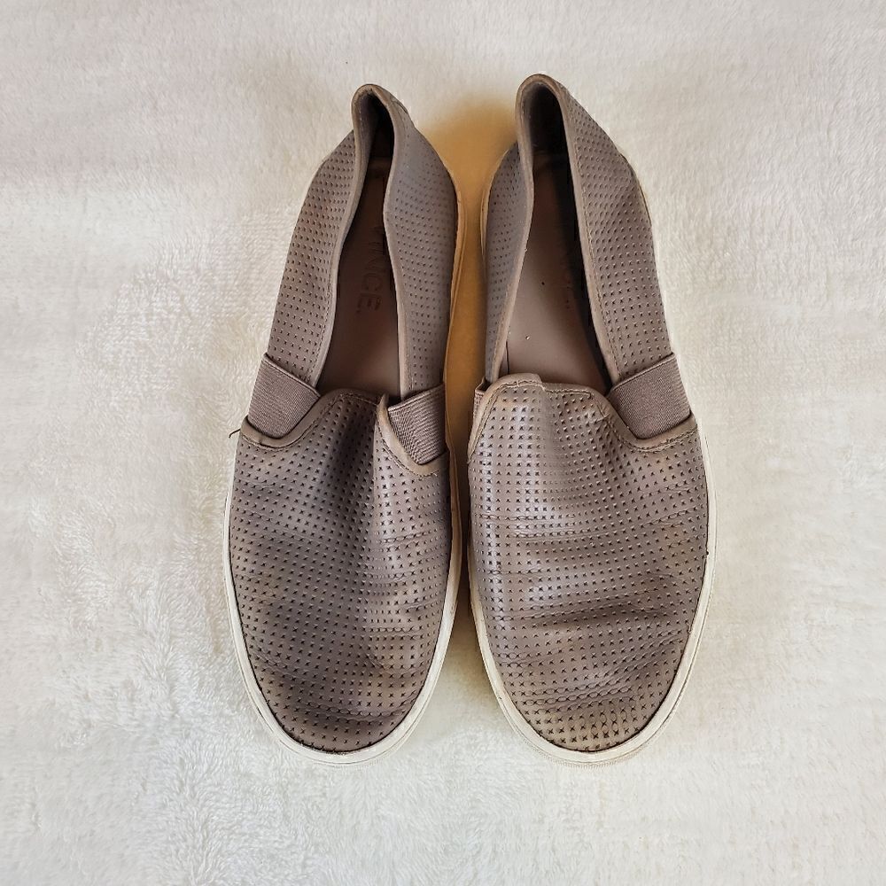 Vince Gray Slip On Shoes Size 6